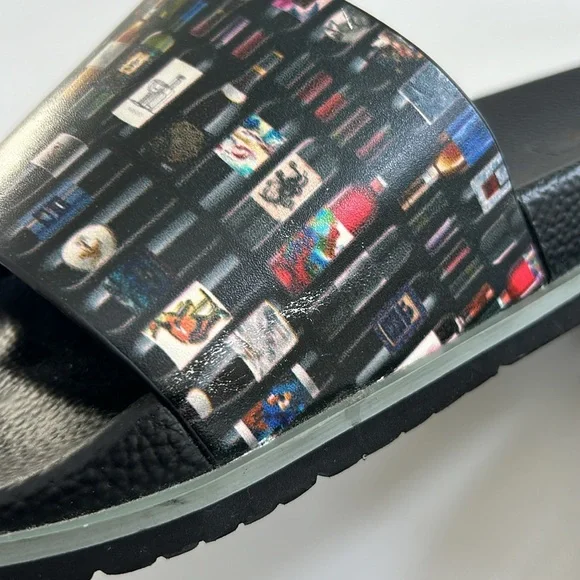 Robert Graham SHIRAZ Wine Bottle Slide Sandals Slip On Size 12 - Picture 16 of 16